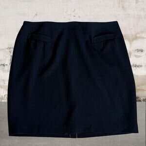 Talbots NWT Womens Plus Black Mini Pencil Skirt - Size 20 Petite